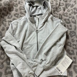 Lululemon gray catch a breath hoodie